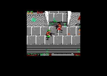New York Warriors (UK) (K7) (64K) (1990) (Trainer) screen shot game playing